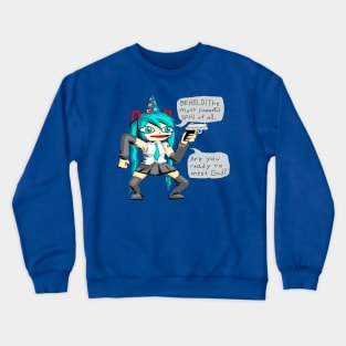 Miku Teams Up With Kermit To McFucking Kill You Crewneck Sweatshirt